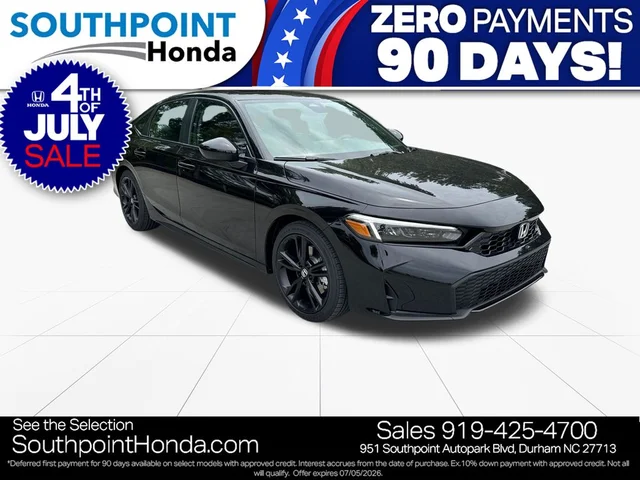 2026 Honda Civic Si 