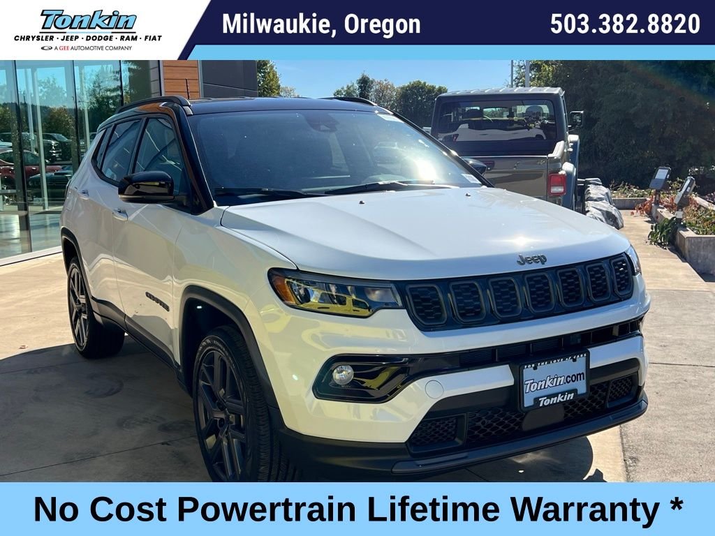 New 2026 Bright White Clearcoat Jeep Limited image 1