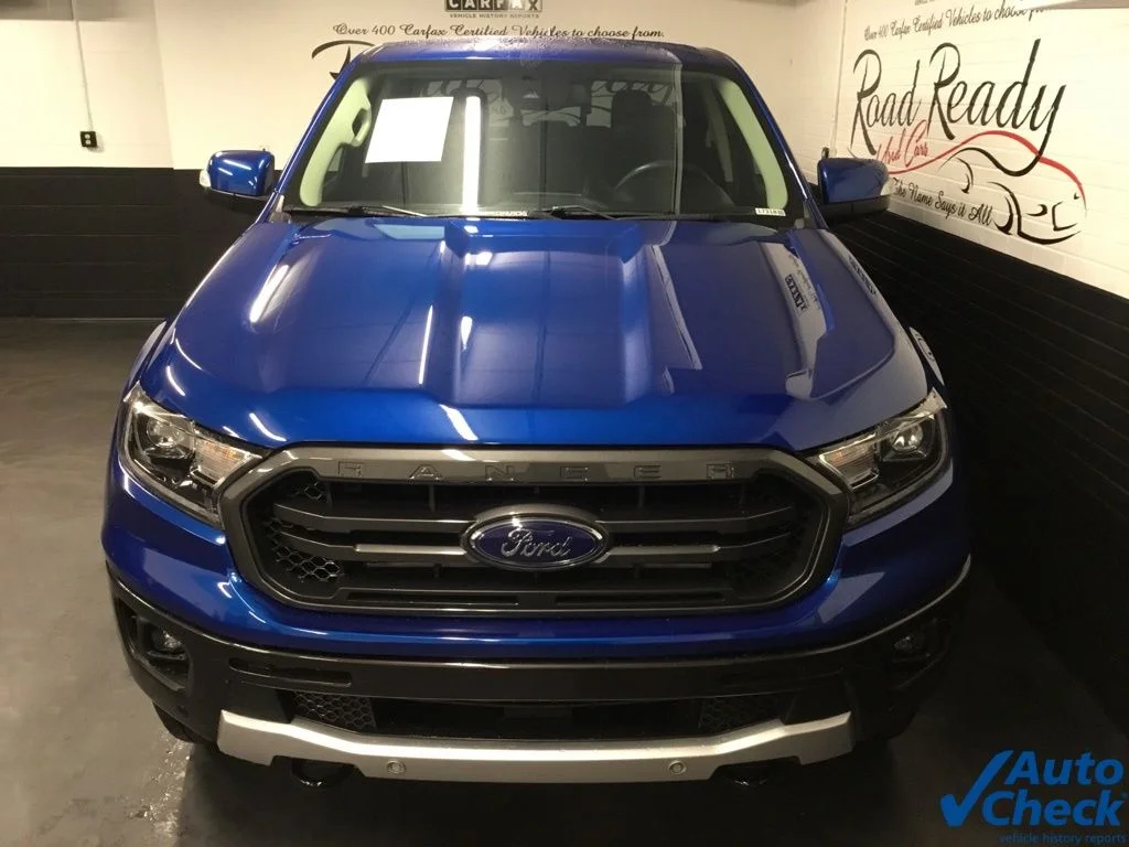 Used 2019 Blue Ford Lariat image 4