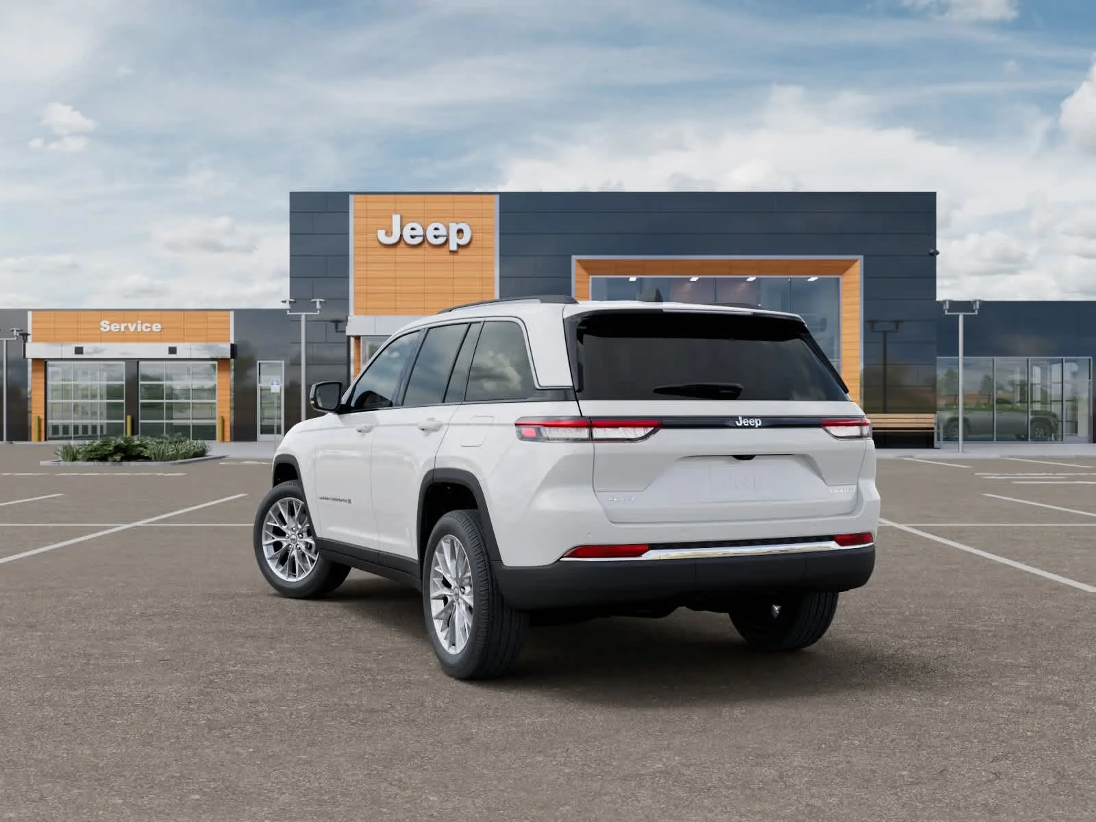 New 2027 Bright White Clearcoat Jeep Limited Reserve image 3