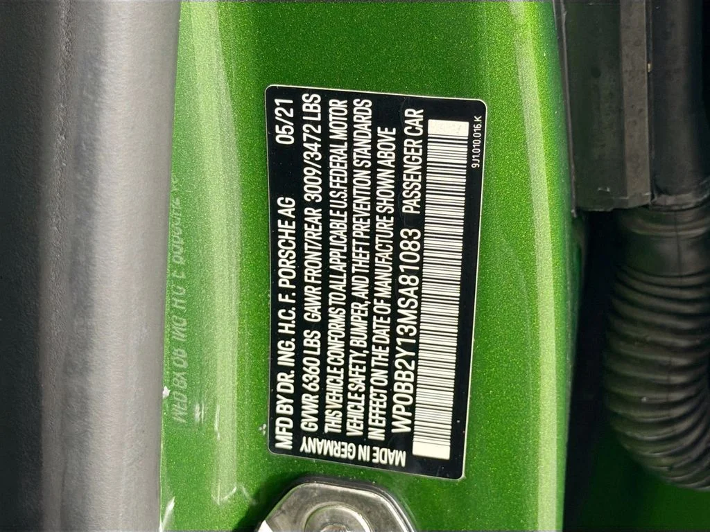 Used 2021 Green Porsche 4S image 32