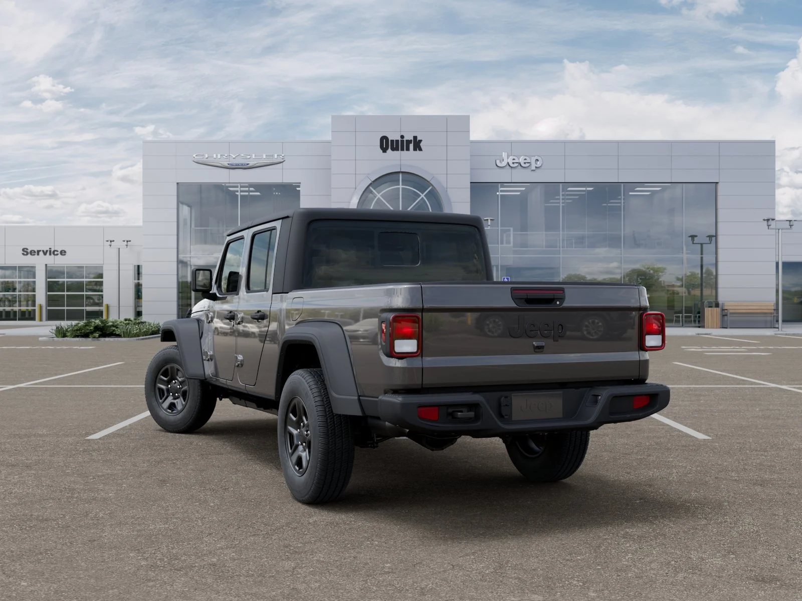 New 2026 Granite Crystal Metallic Clear-Coat Exterior Paint Jeep Sport image 29