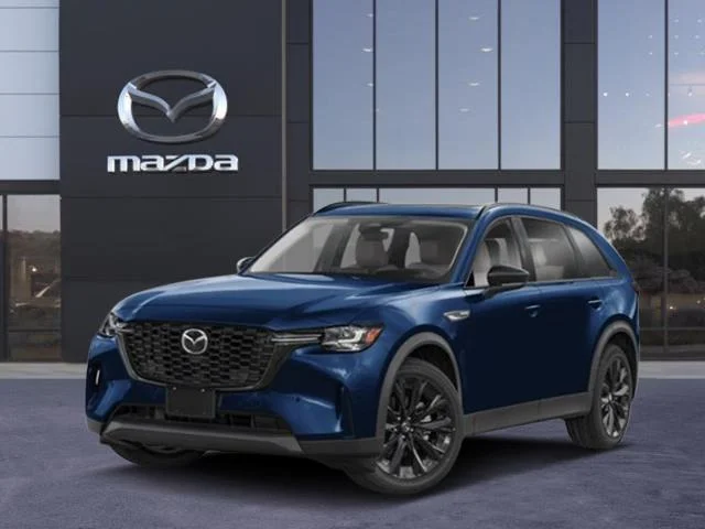 New 2026 Deep Crystal Blue Mica Mazda 3.3 Turbo Premium Sport AWD image 1