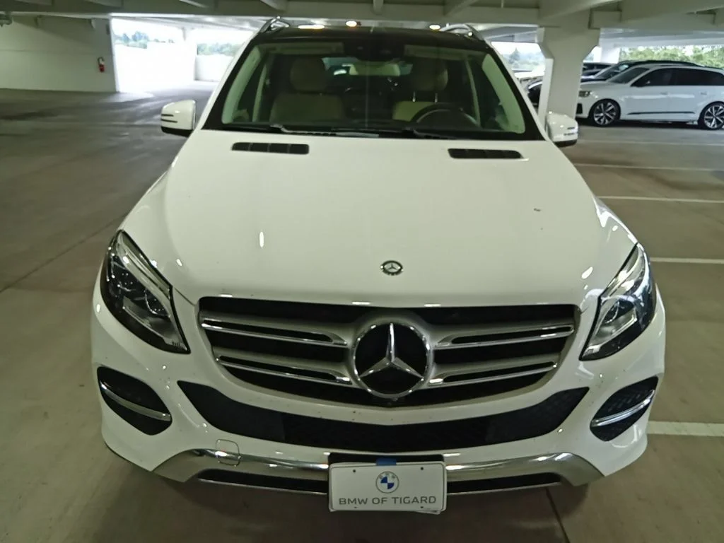 Used 2017 Polar White Mercedes-Benz GLE 350 image 2