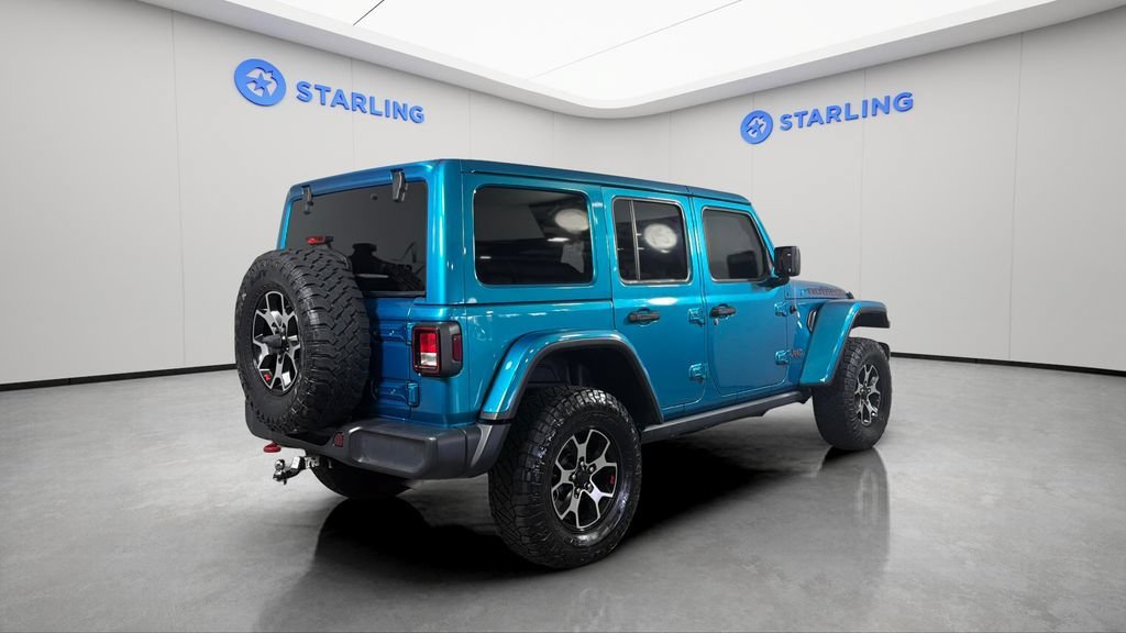 Used 2020 Teal Jeep Rubicon 4x4 image 9