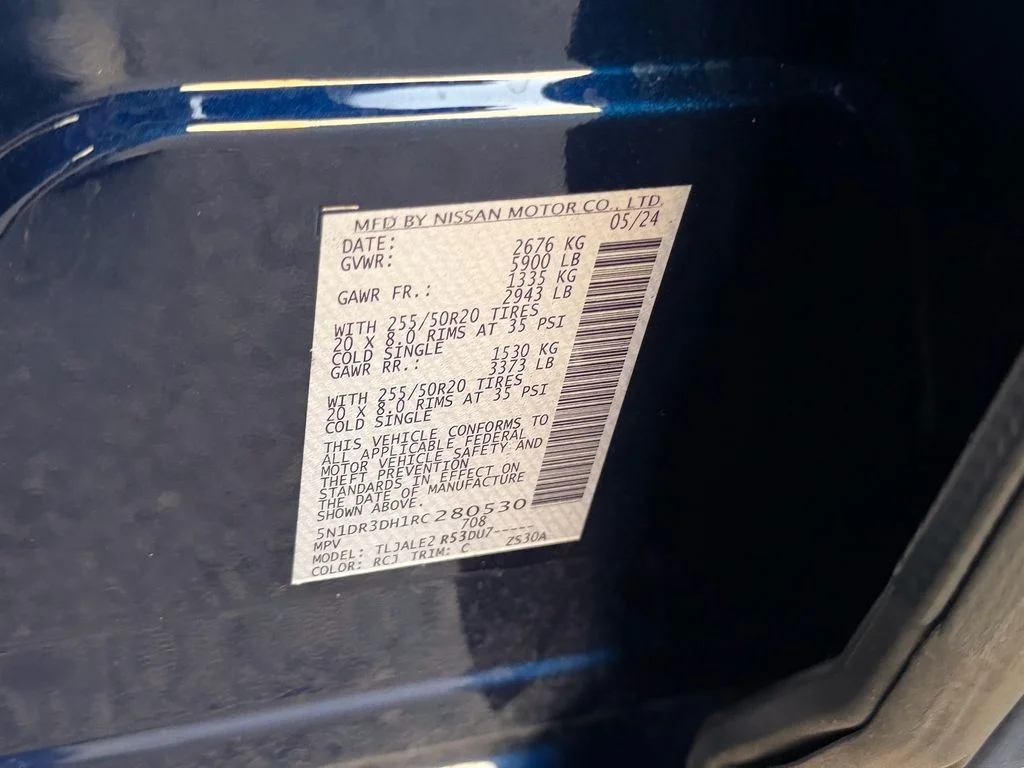 Certified Used 2024 Blue Nissan Platinum image 16