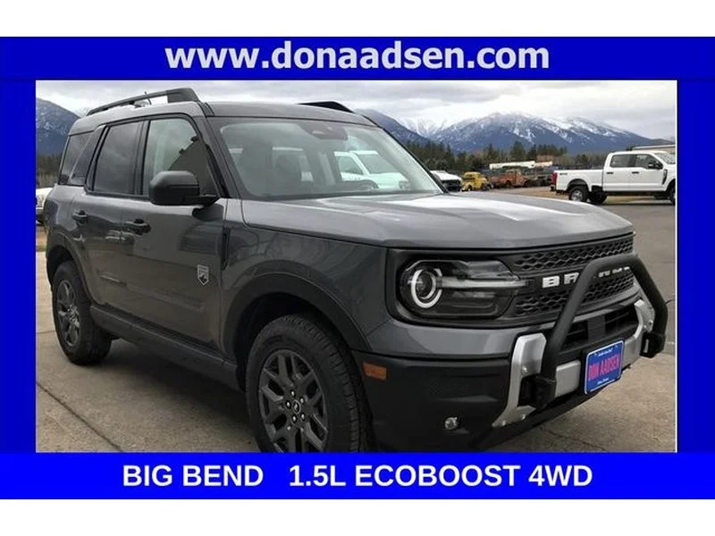 New 2026 Carbonized Gray Metallic Ford Big Bend image 1