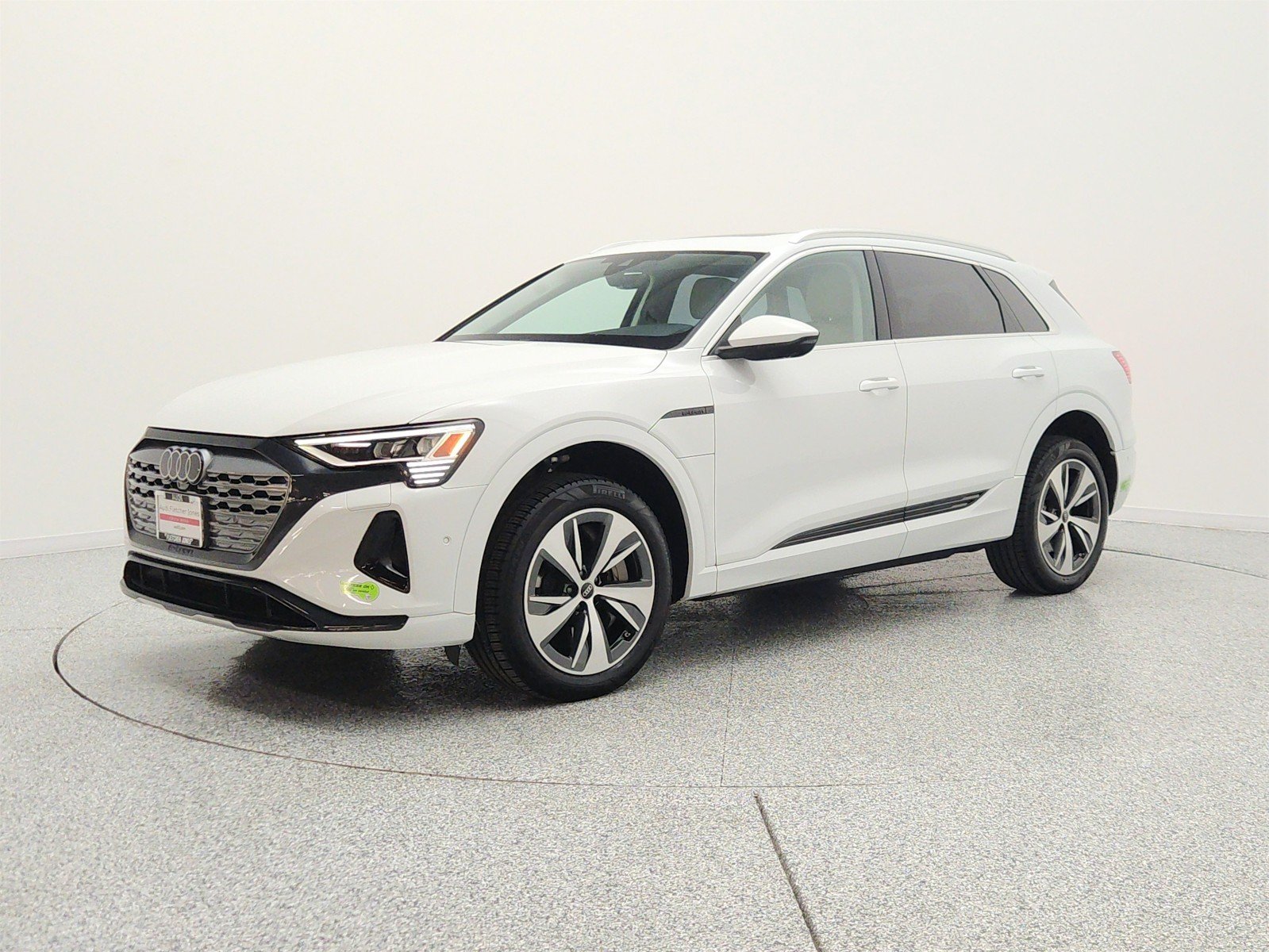 Used 2024 Glacier White Metallic Audi Premium Plus image 1