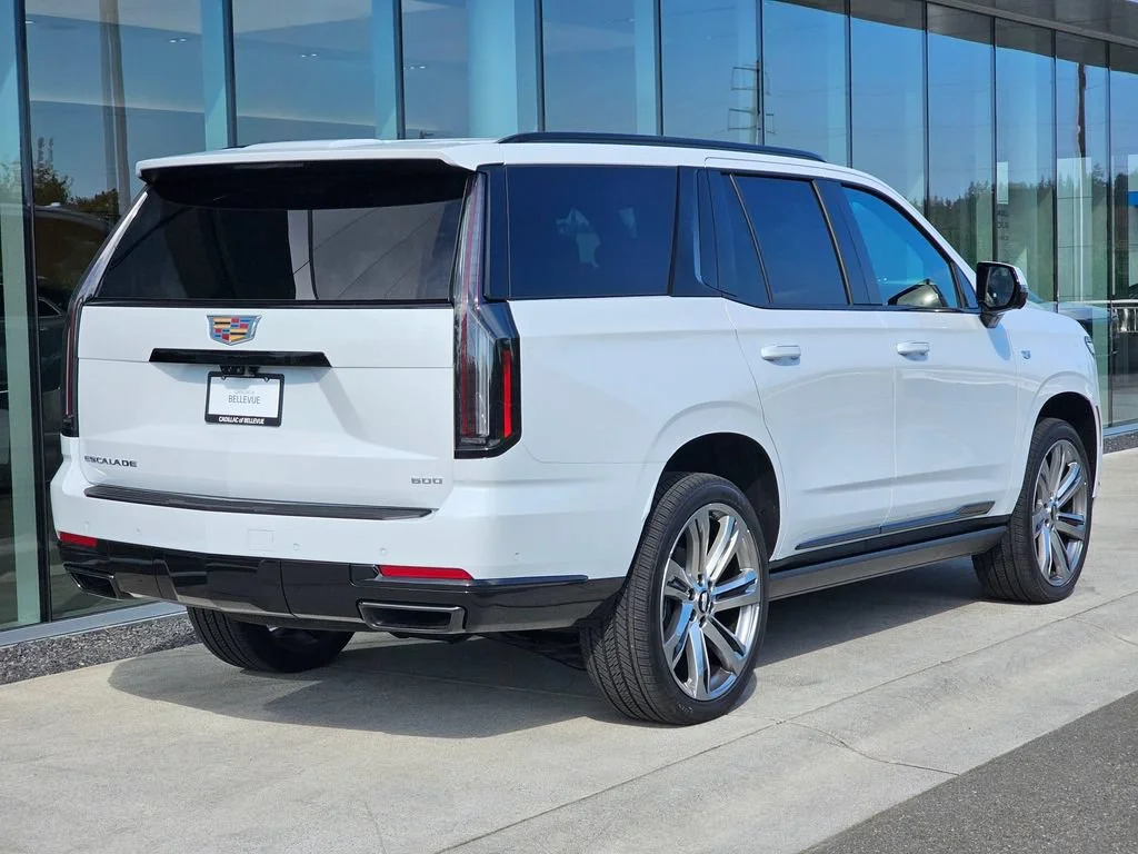 New 2026 Vibrant White Tricoat Cadillac Platinum Sport image 5