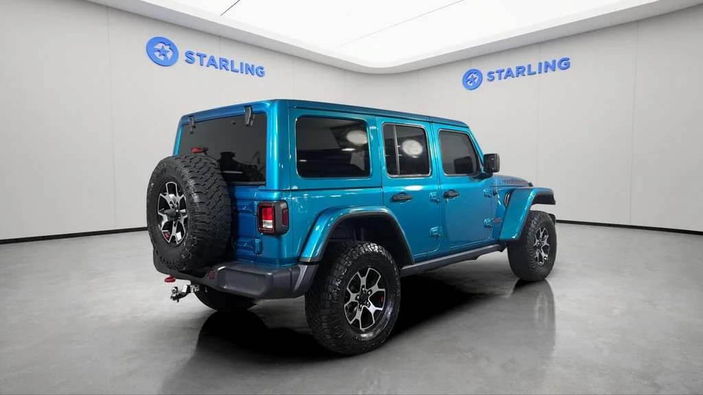 Used 2020 Teal Jeep Rubicon 4x4 image 9