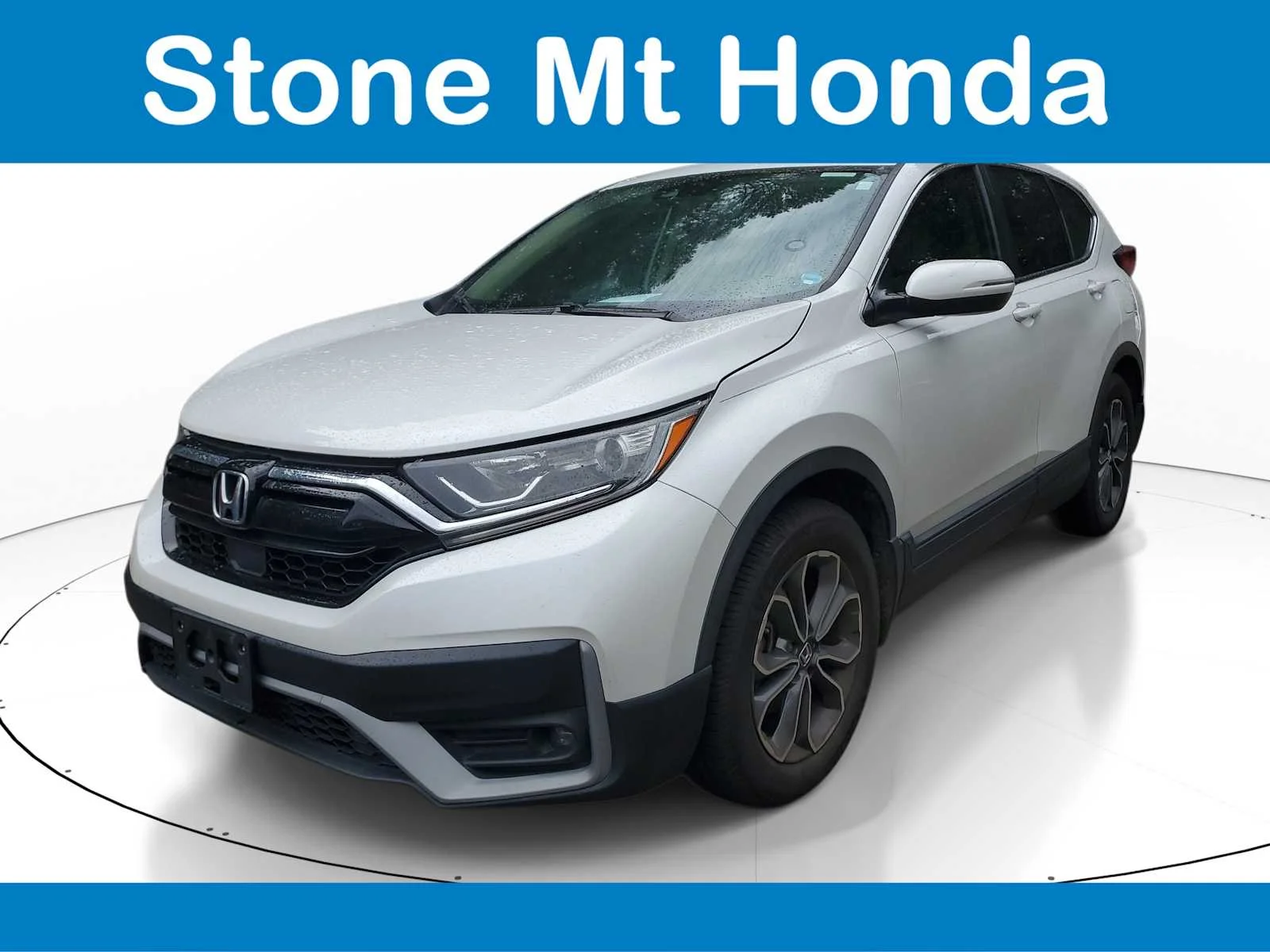 Used 2021 Platinum White Pearl Honda EX-L image 3