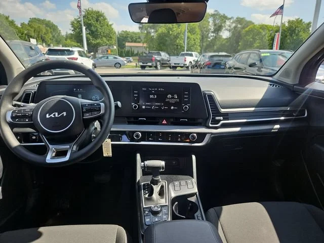 Used 2024 Black Kia LX image 12