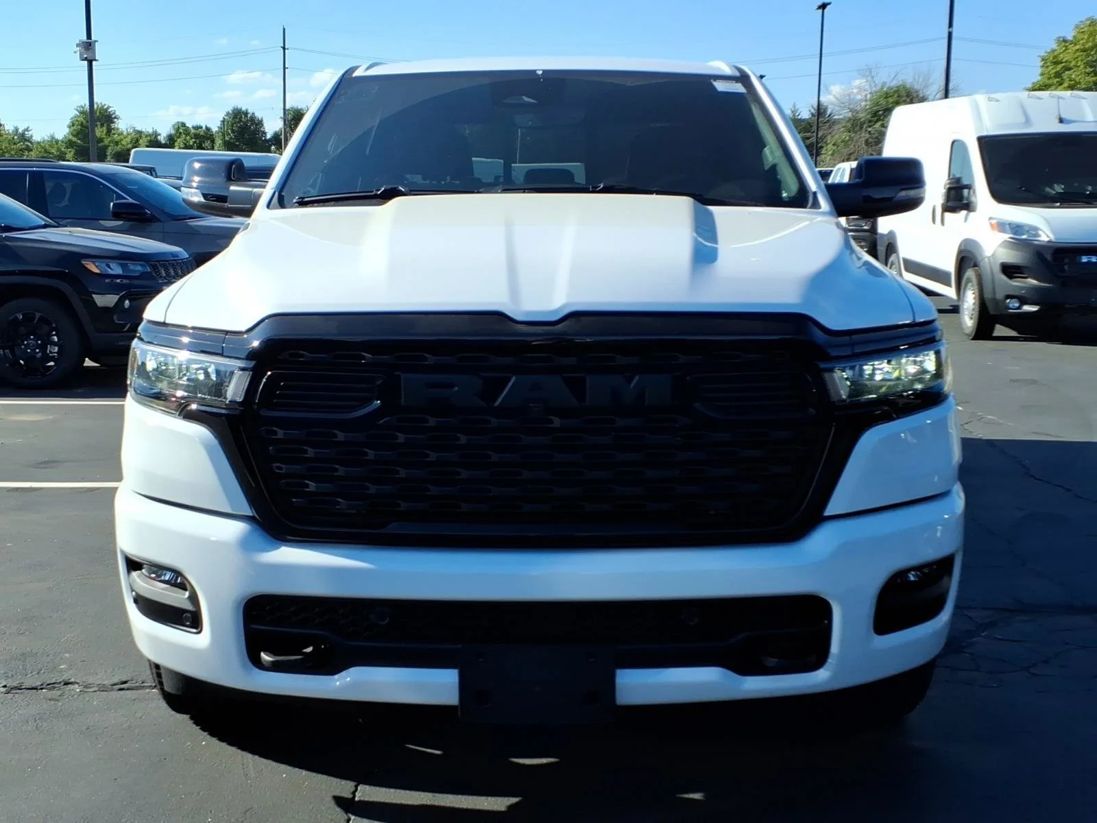 New 2027 Bright White Clearcoat Ram Big Horn image 20
