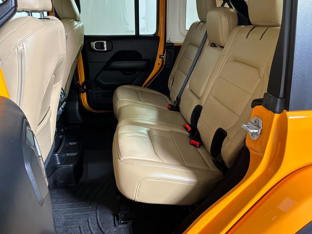 Used 2018 Yellow Jeep Unlimited Sahara image 17