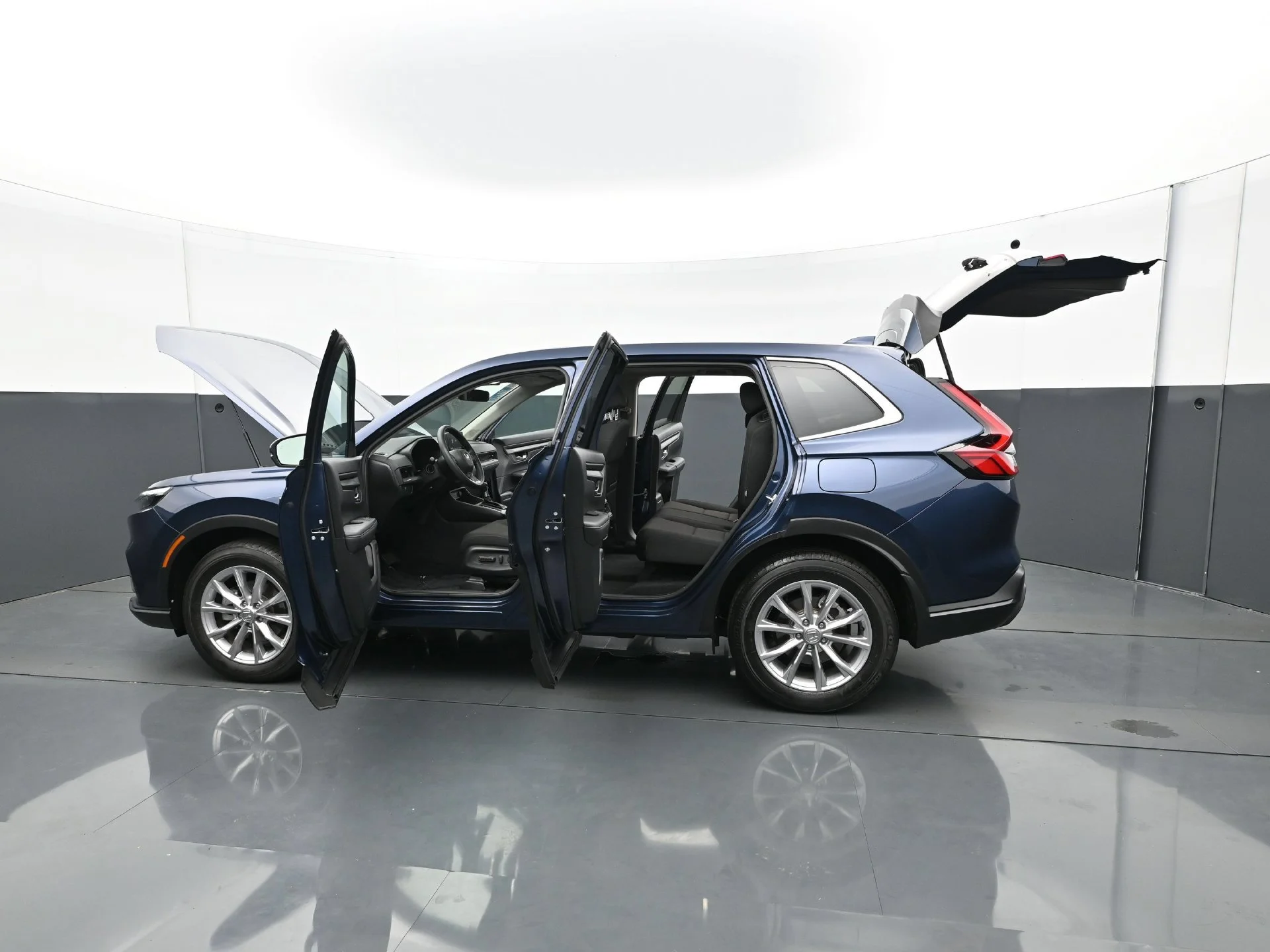 Used 2024 Blue Honda 5D WAGON EX AWD image 34