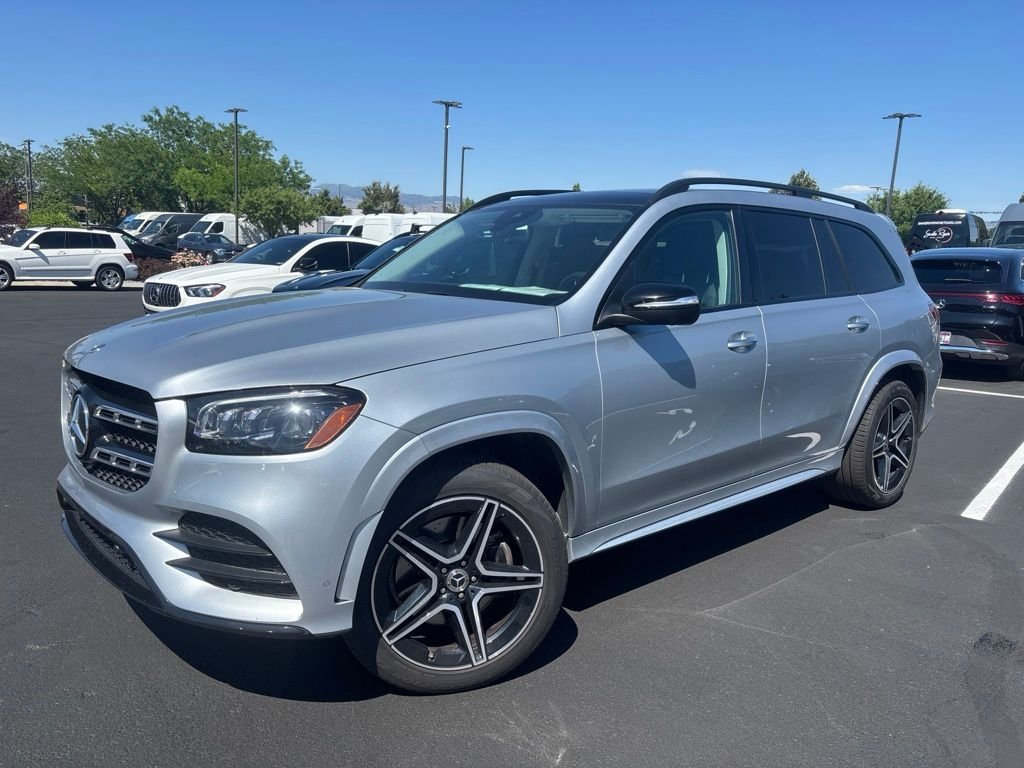Used 2022 Silver Mercedes-Benz GLS 450 image 1