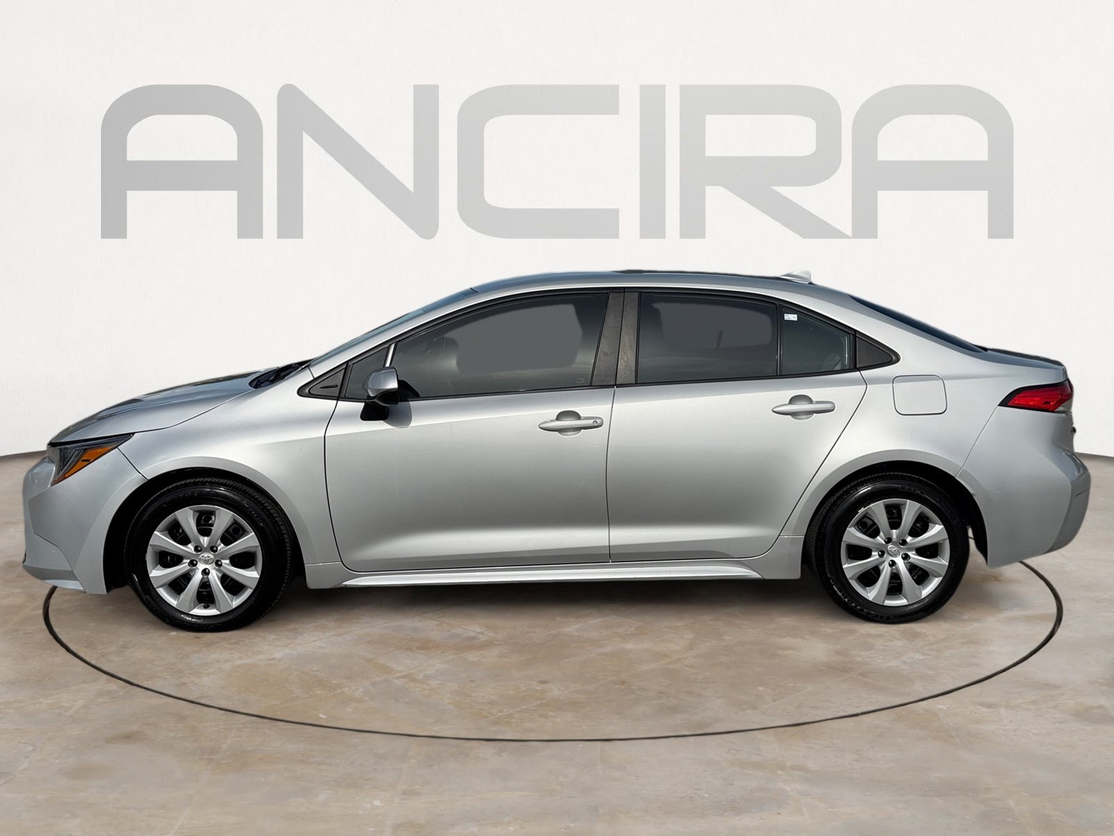 Used 2024 Classic Silver Metallic Toyota LE image 7