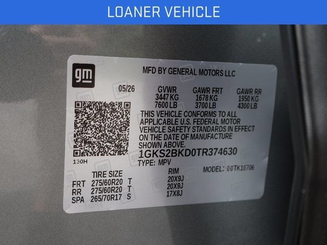 New 2026 Sterling Metallic GMC Elevation image 46