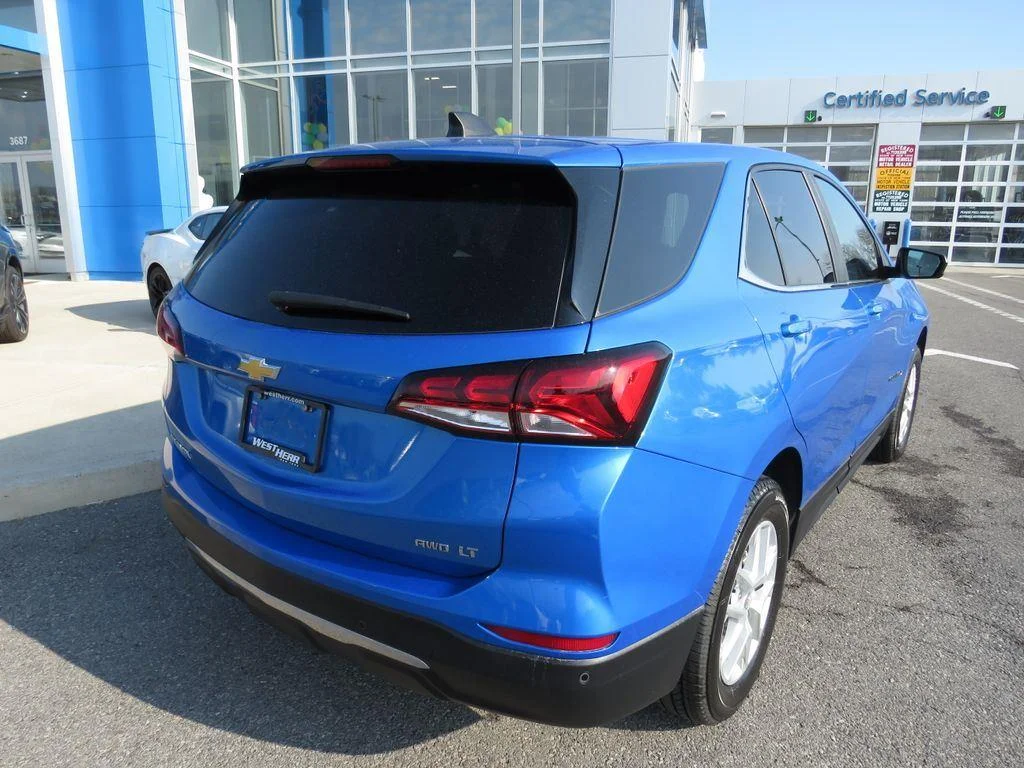 Used 2024 Riptide Blue Metallic Chevrolet LT image 7