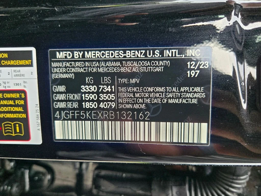 Used 2024 Black Mercedes-Benz GLS 450 image 34