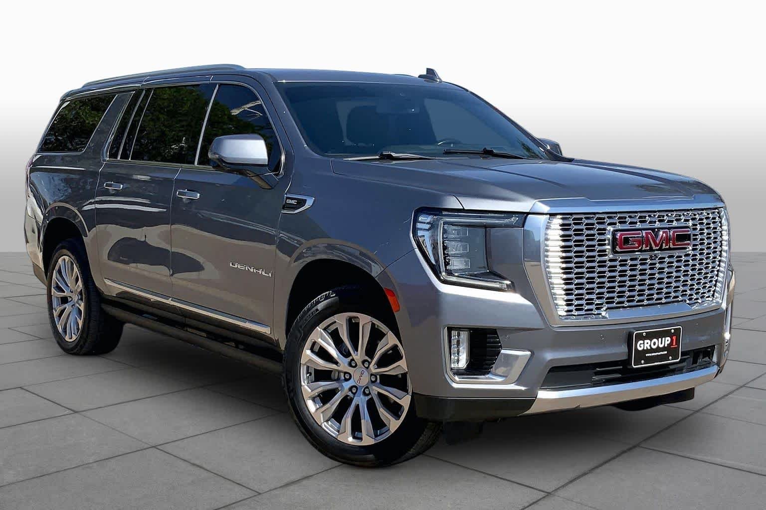 Used 2022 Satin Steel Metallic GMC Denali image 3