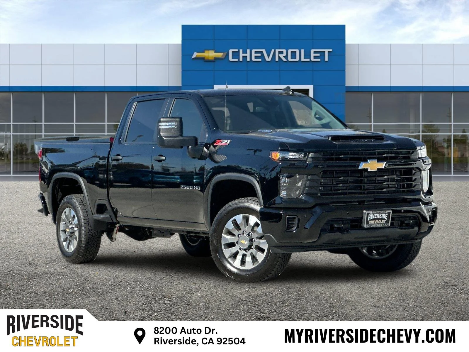 New 2026 Black Chevrolet Custom image 1
