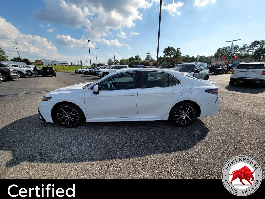 Used 2023 White Toyota SE image 2
