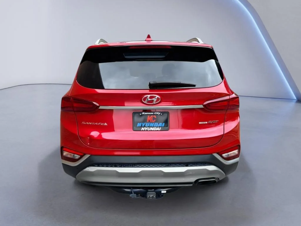 Used 2019 Scarlet Red Hyundai Ultimate image 4