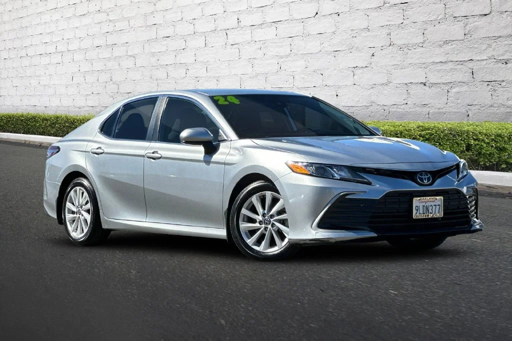 Used 2024 Silver Toyota LE image 2
