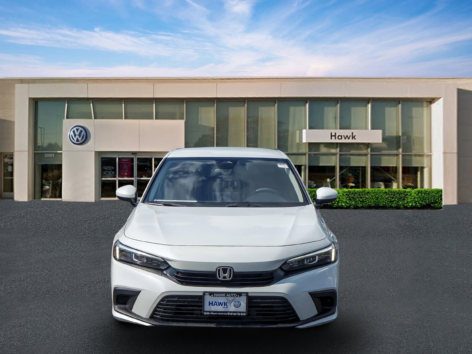Used 2022 Platinum White Pearl Honda LX image 2