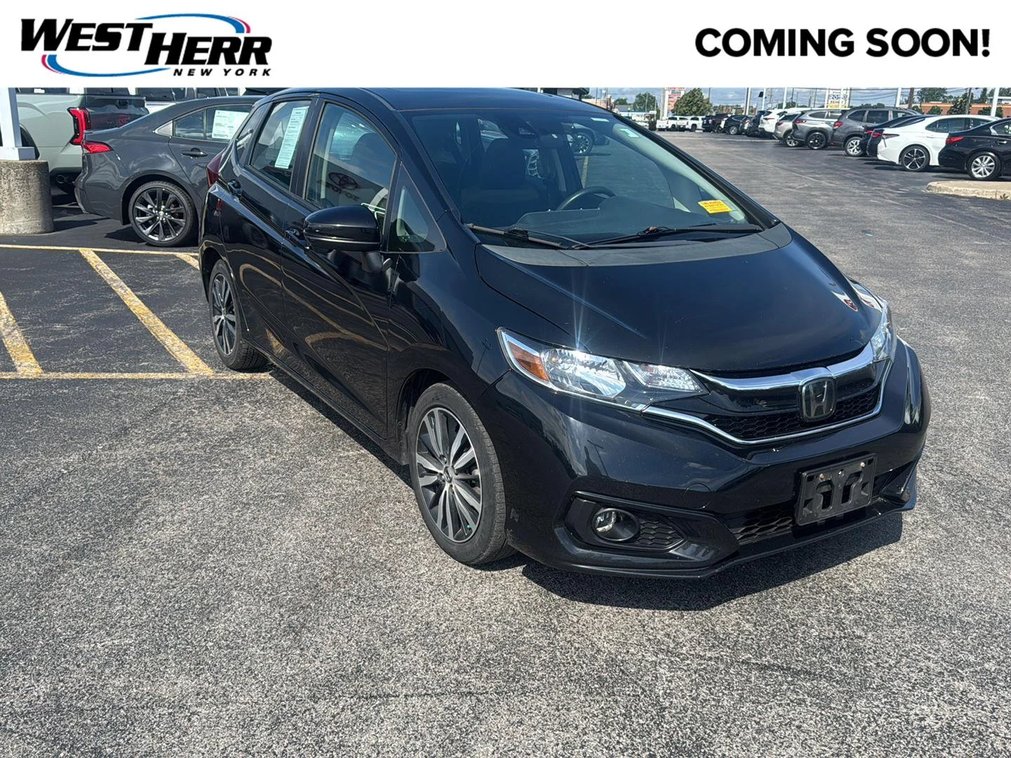 Used 2020 Crystal Black Pearl Honda EX image 1