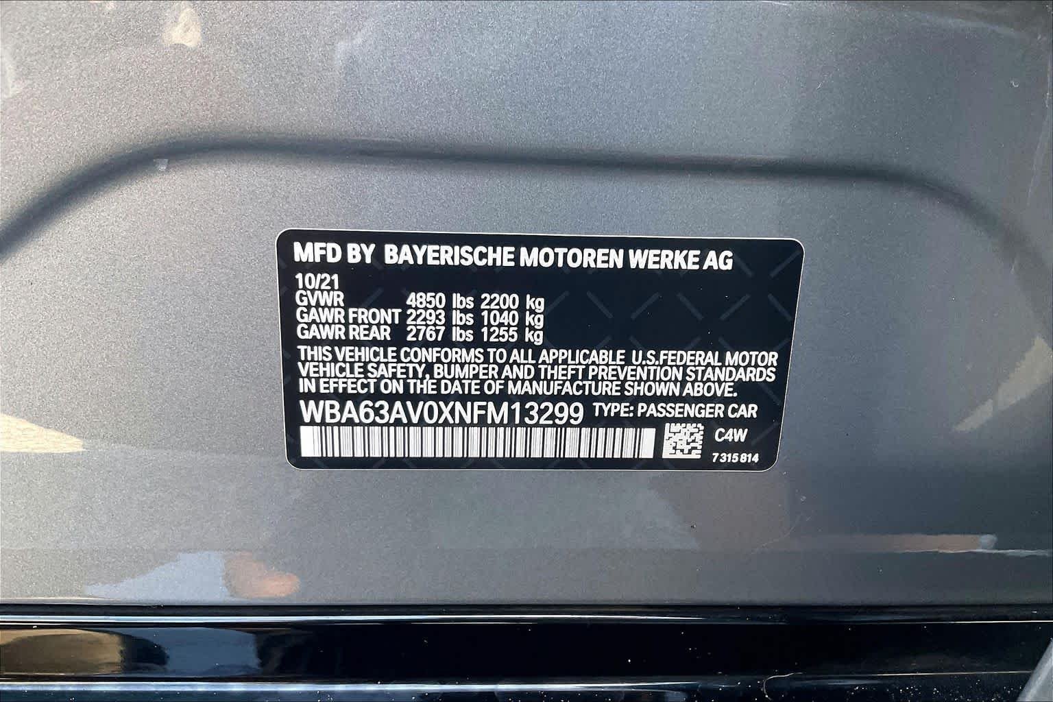 Used 2022 Skyscraper Grey Metallic BMW 430i image 37