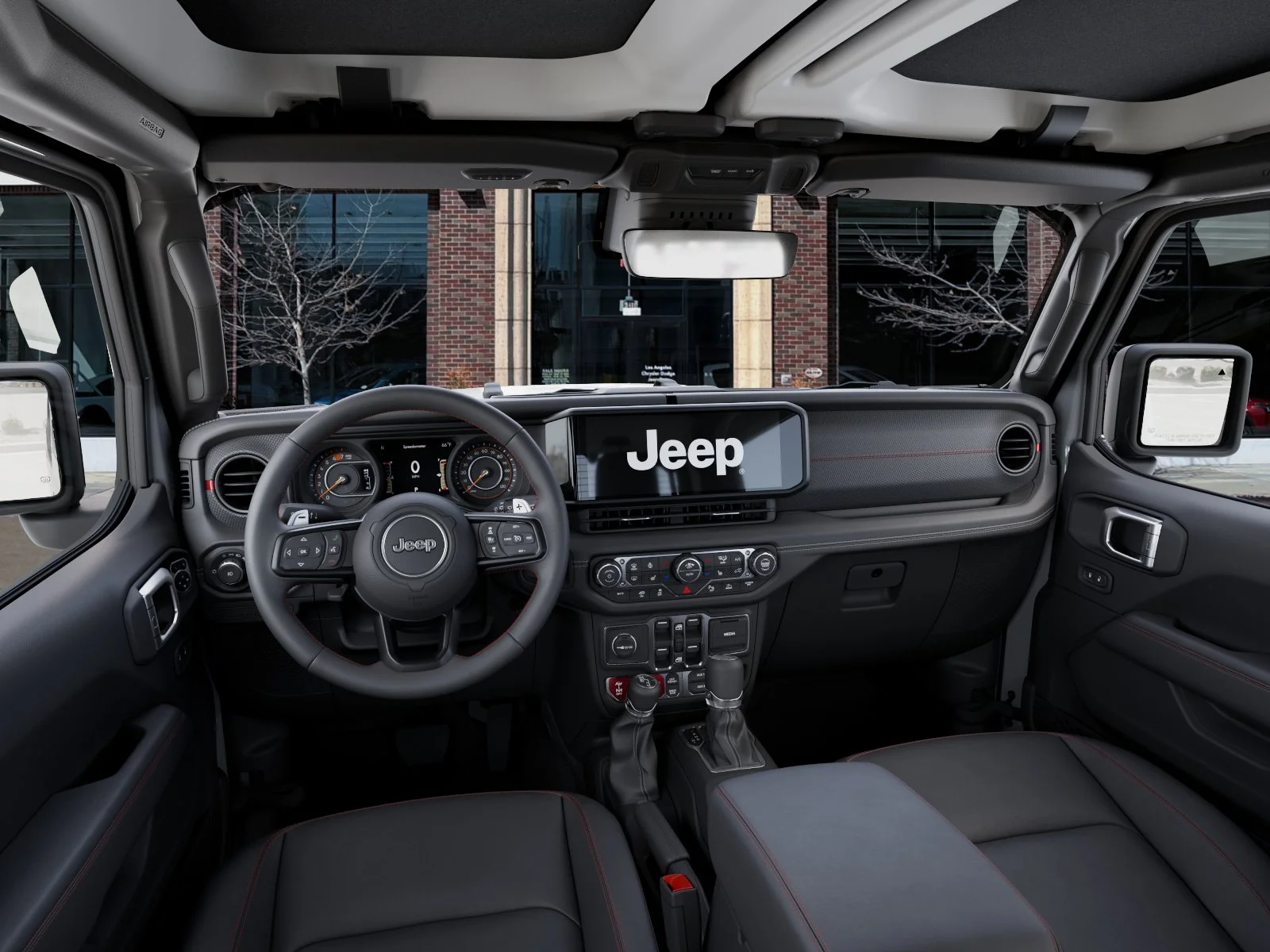 New 2026 Bright White Clear-Coat Exterior Paint Jeep Moab 392 image 47