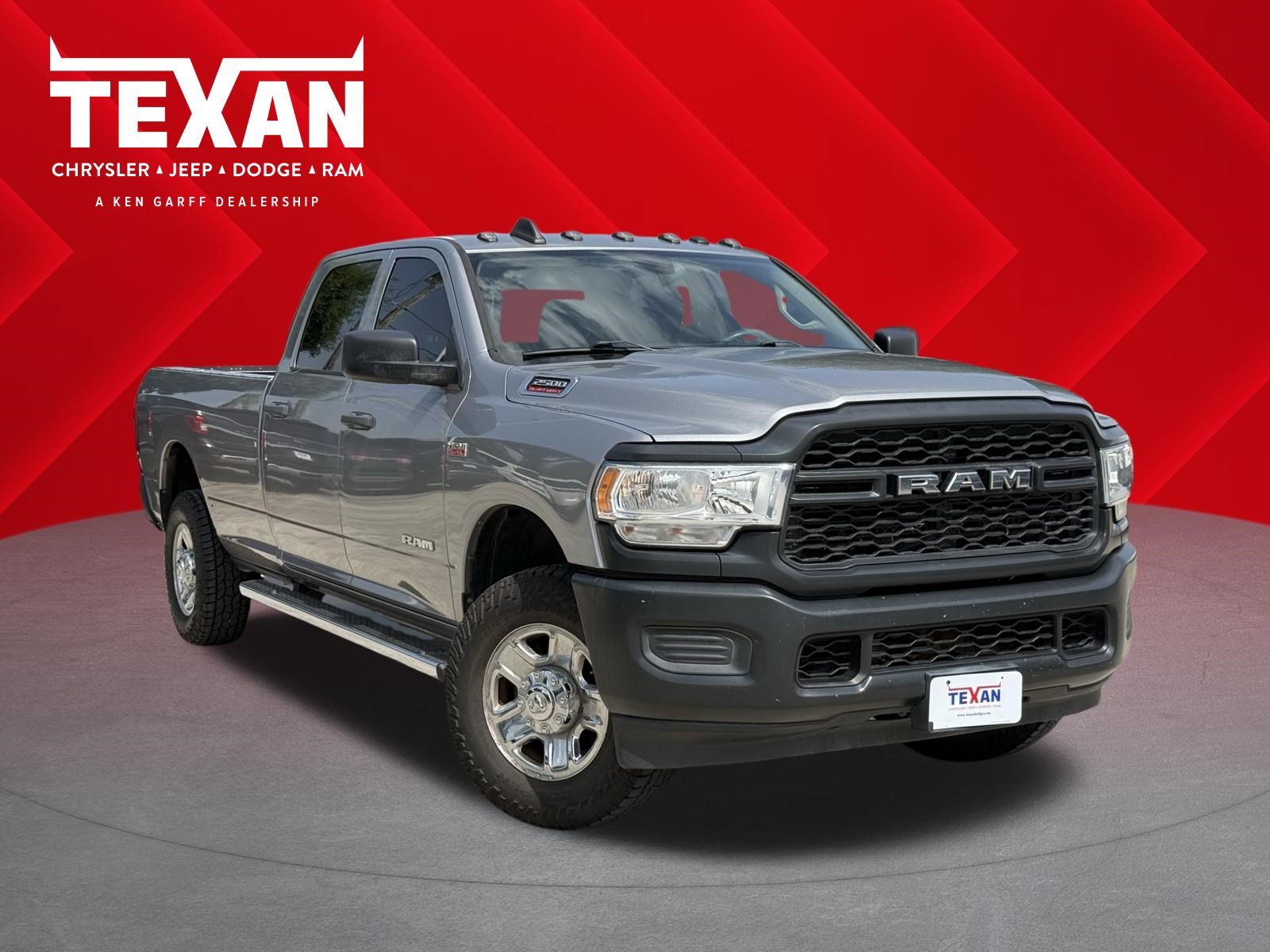 Used 2019 Billet Silver Metallic Clearcoat Ram Tradesman image 1