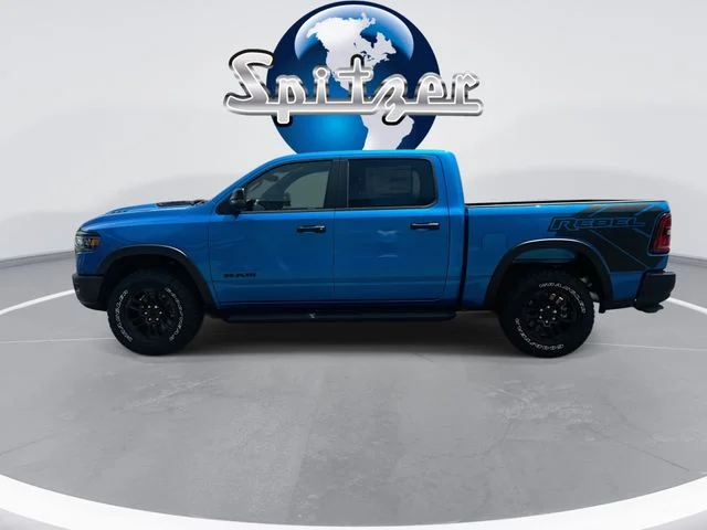 New 2026 Hydro Blue Pearl-Coat Exterior Paint RAM Rebel image 7