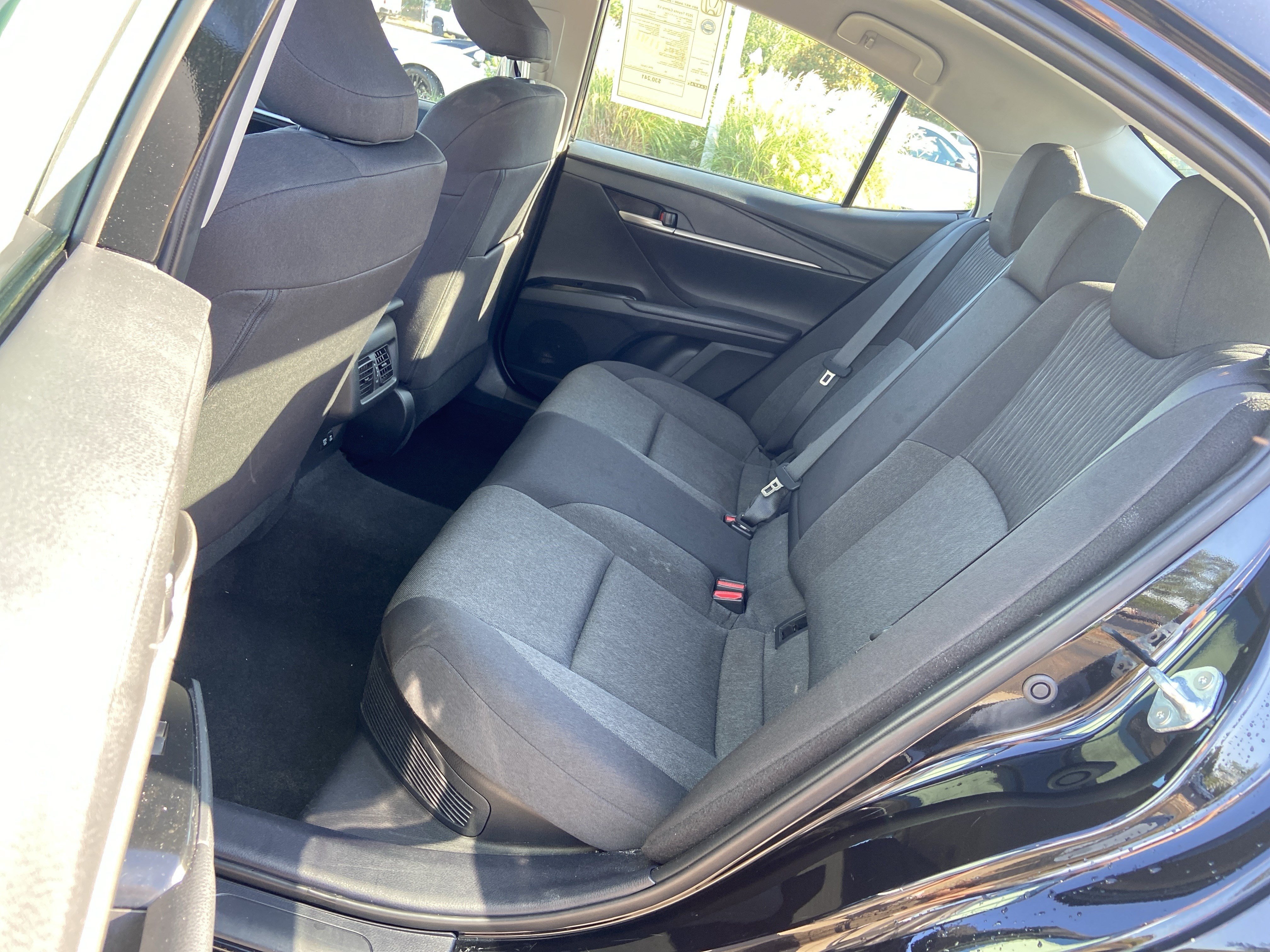 Used 2025 Midnight Black Metallic Toyota LE image 19