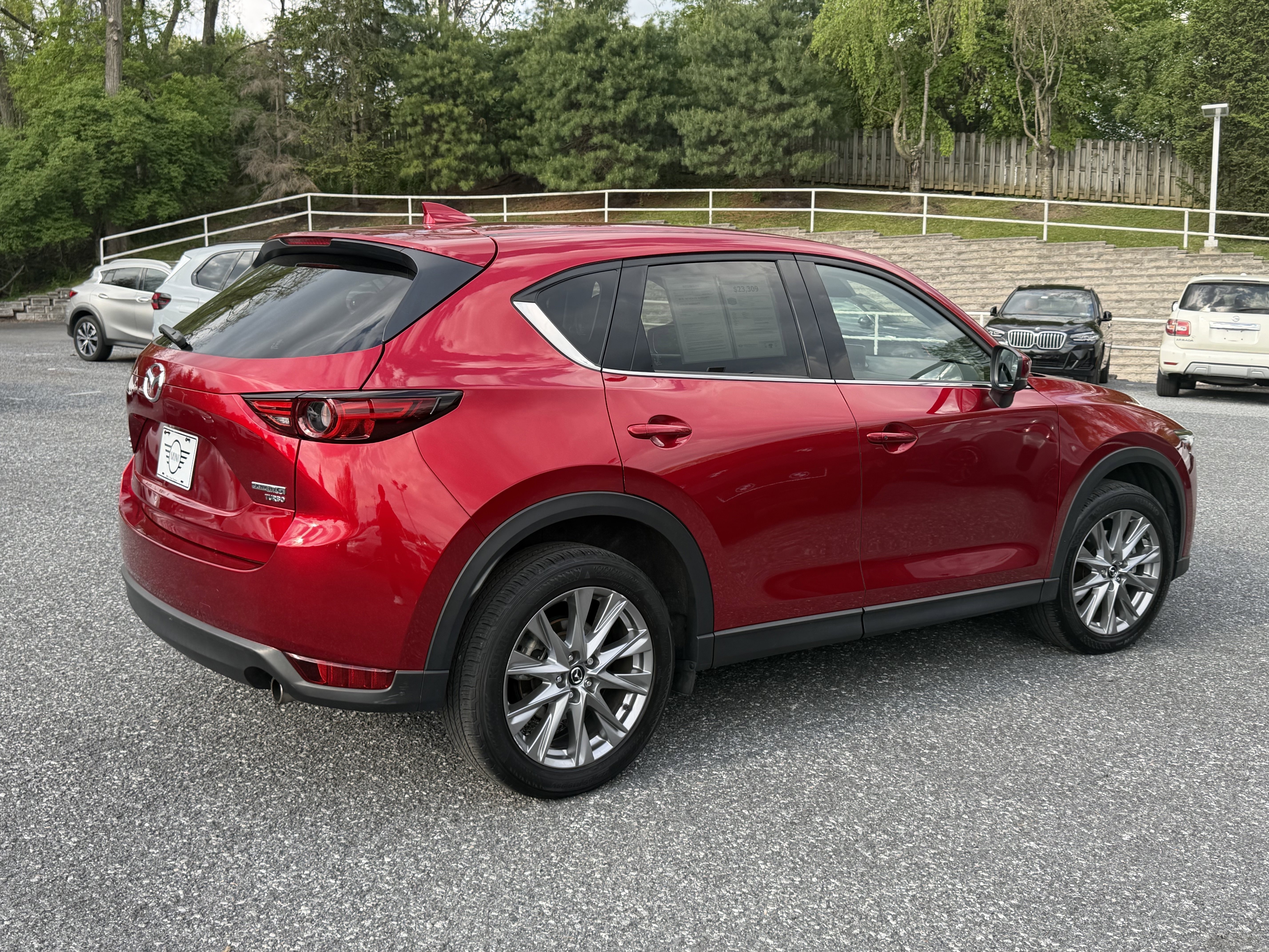 Used 2021 SOUL RED CRYSTAL Mazda Grand Touring Reserve image 4