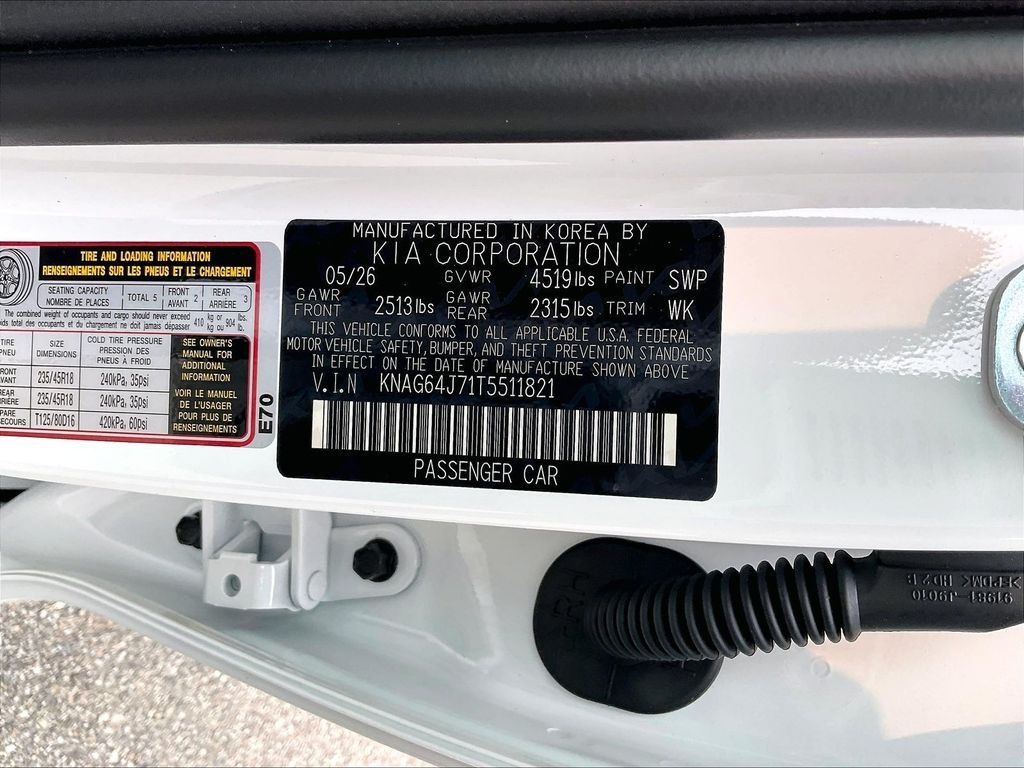 New 2026 Snow White Pearl Kia GT-Line image 16