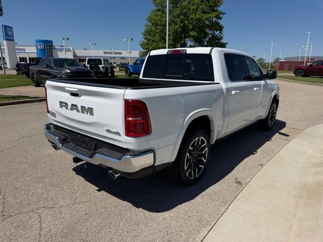 New 2026 Bright White Clear-Coat Exterior Paint RAM Limited Longhorn image 4