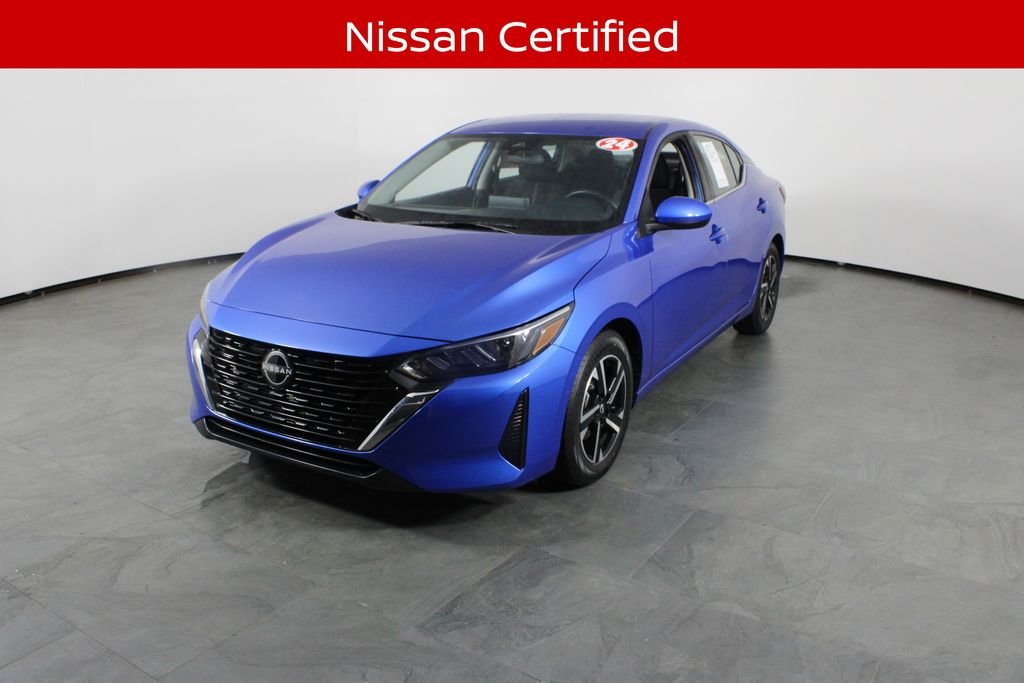 Used 2024 Blue Nissan SV image 1