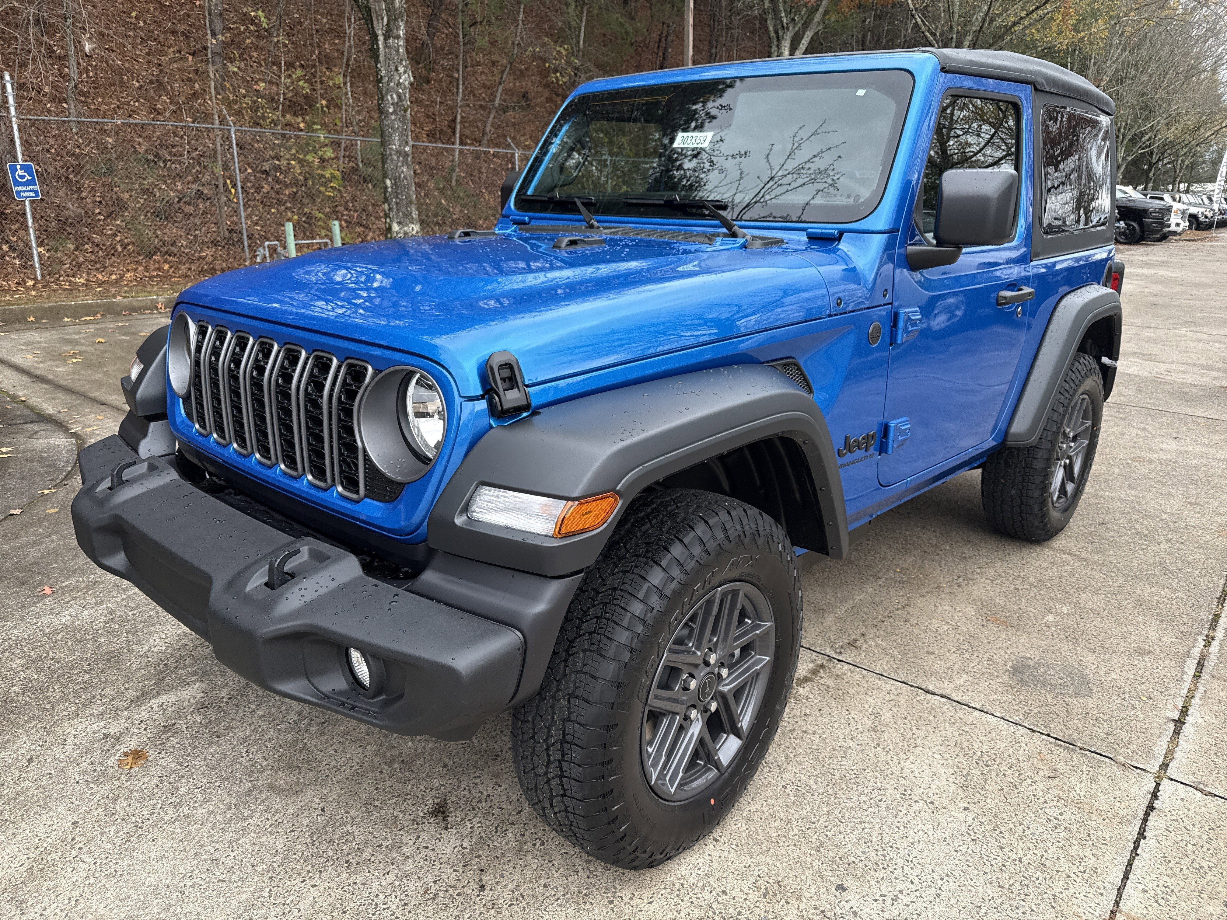 New 2026 Hydro Blue Pearlcoat Jeep Sport S image 3