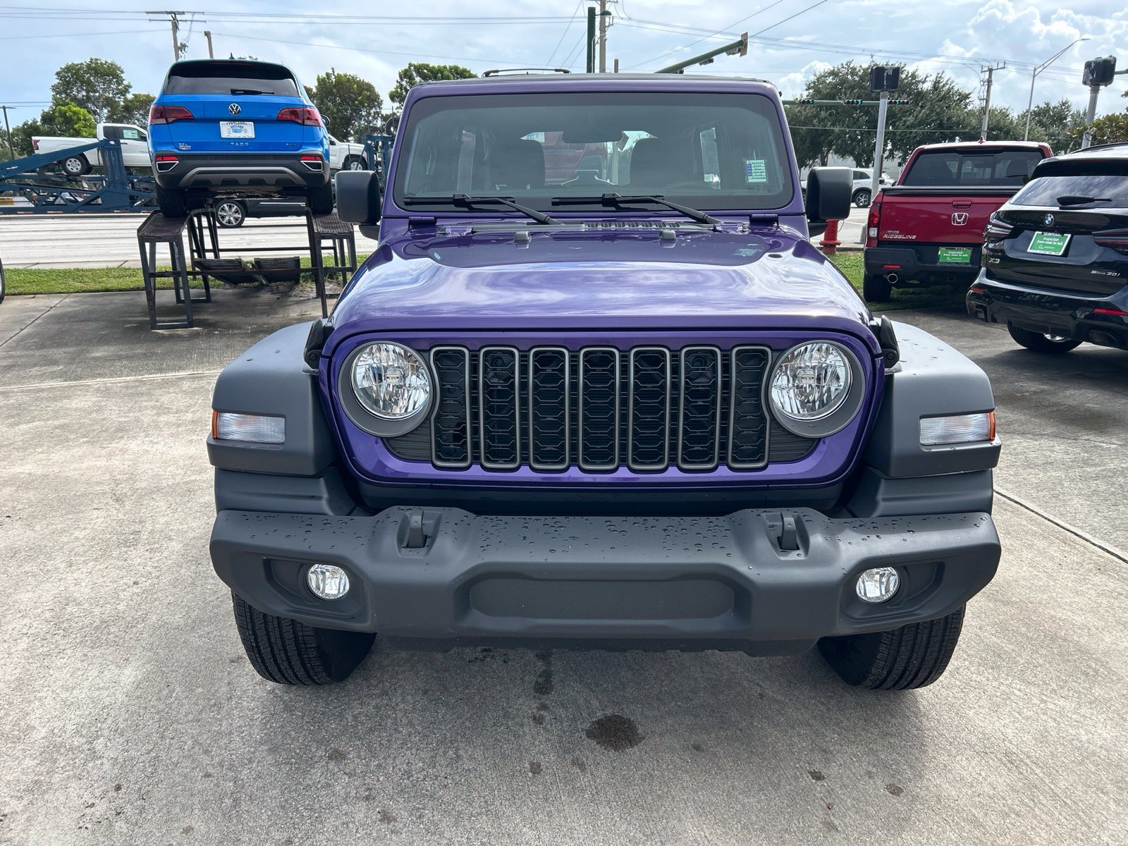 Used 2026 Purple Jeep Sport image 8