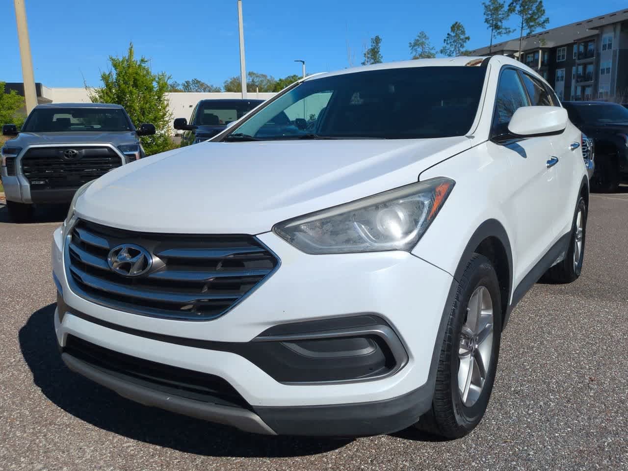 Used 2018 Hyundai Santa Fe Sport with VIN 5NMZT3LB9JH081756 for sale in Wesley Chapel, FL