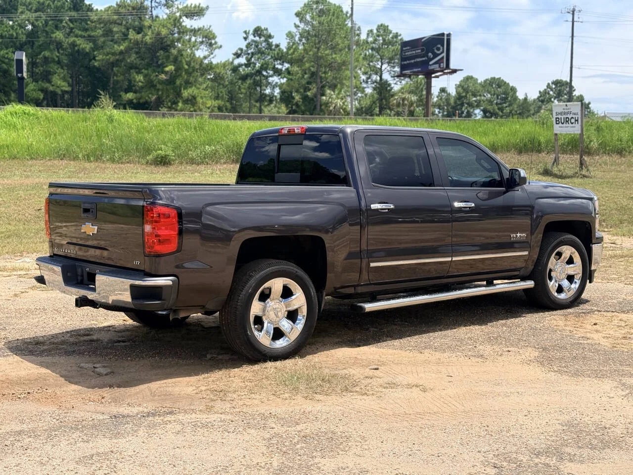 Used 2014 Gray Chevrolet LTZ 4x2 4dr Crew Cab 5.8 ft. SB image 5