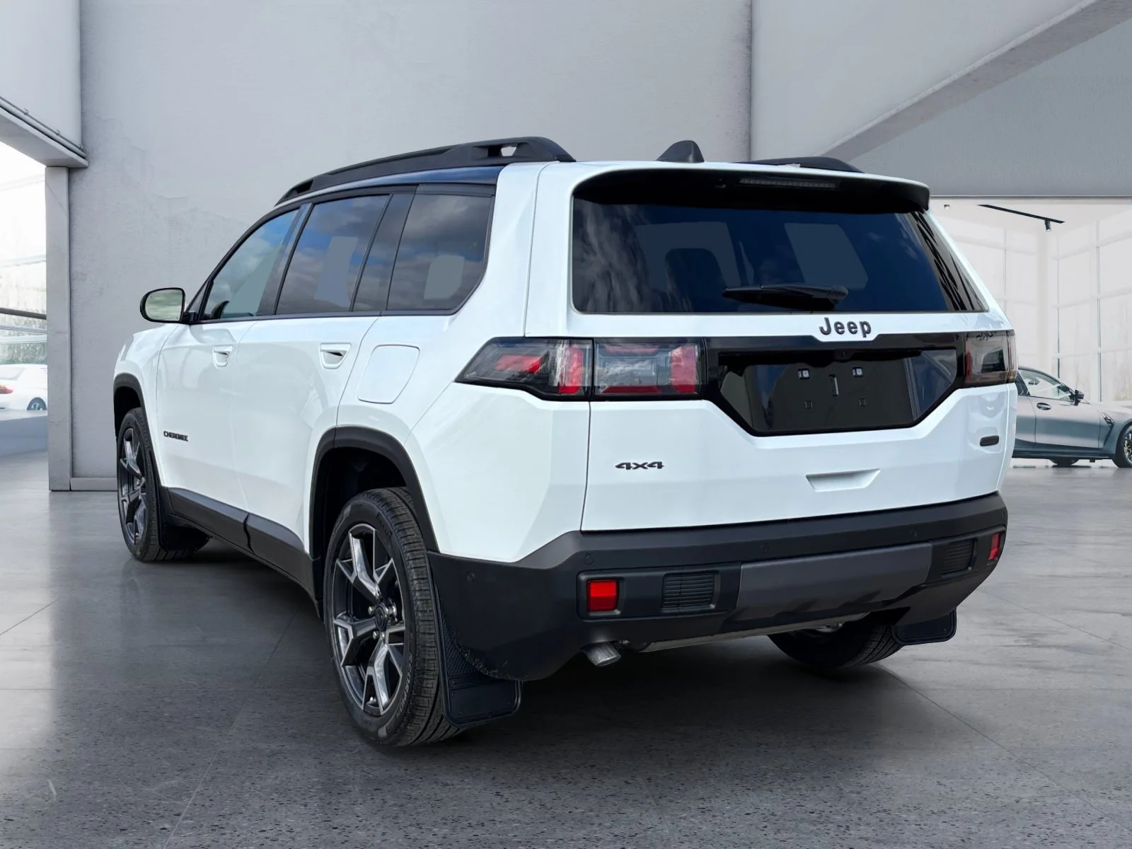 New 2026 Bright White Jeep Overland image 3