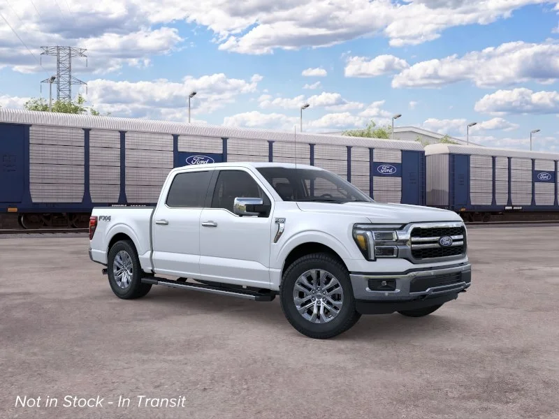 New 2026 Star White Metallic Tri-Coat Ford Lariat® image 7