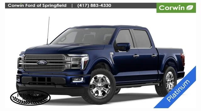 New 2026 Antimatter Blue Metallic Ford Platinum® image 1