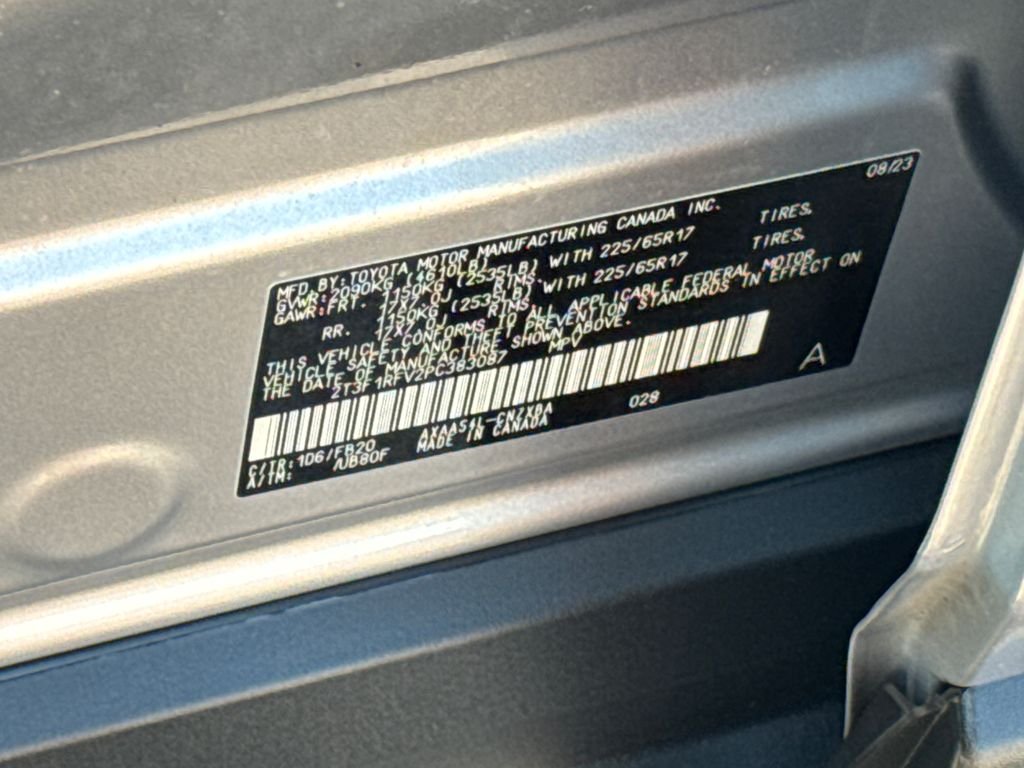 Used 2023 Silver Toyota LE image 45