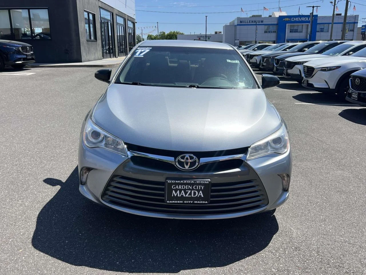 Used 2017 Celestial Silver Metallic Toyota LE image 13