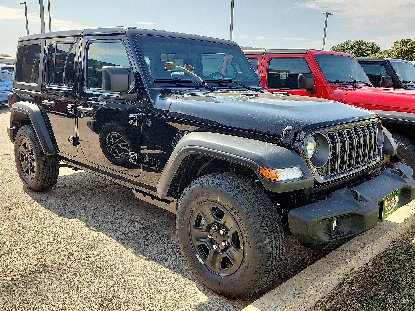 New 2027 Black Clear-Coat Paint Jeep 4-DOOR SPORT image 4
